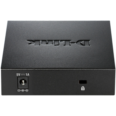 Unmanaged Switch D-Link 5 Port 1 Gbit/s extern schwarz