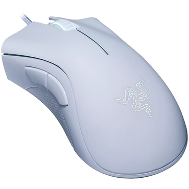Razer DeathAdder Essential White, Gaming Mouse, 6400 DPI, Ergonomic
