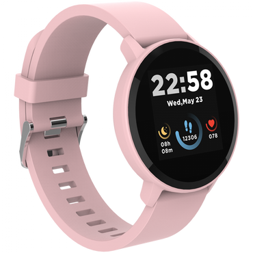 Canyon SW-63 Lollypop Smartwatch with Health Functions, Pink