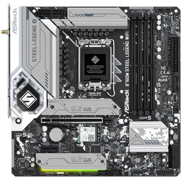 Płyta główna ASROCK B760M Steel Legend WiFi Micro ATX DDR5 4800 MHz