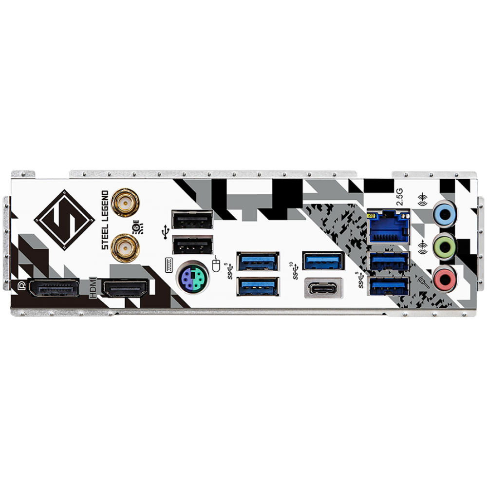 ASROCK B760M Steel Legend WiFi Micro ATX DDR5 4800 MHz Motherboard