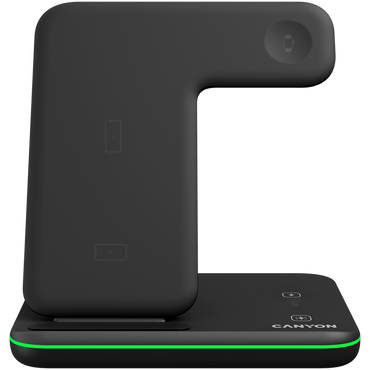 Wireless Charger 15W 3-in-1 Canyon WS-303 Black