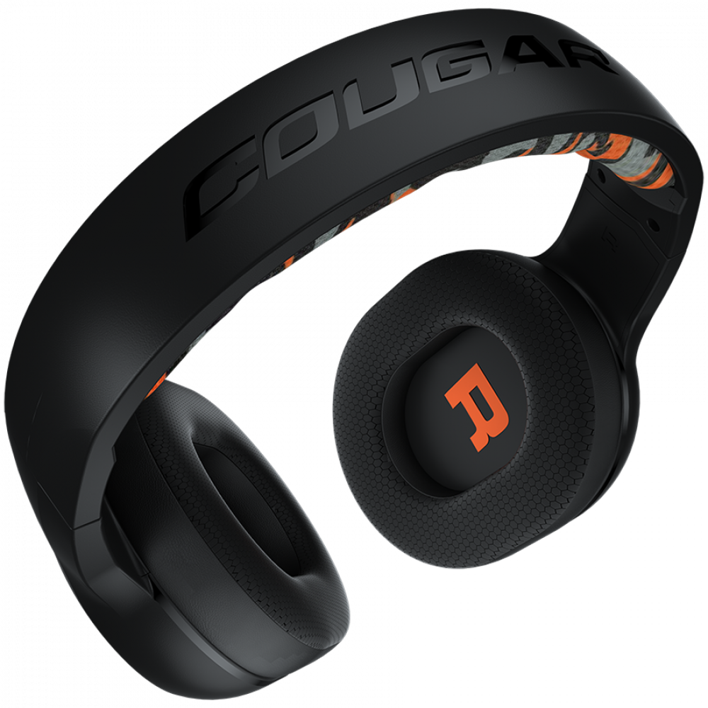 COUGAR Over-Ear Headphones with Noise Cancelling, Black