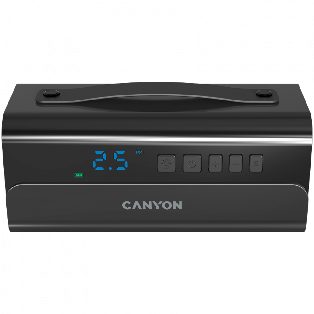 Pompka do opon z LED i powerbankiem Canyon CAI 201CB
