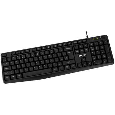 Canyon KB-1 UK wired keyboard black