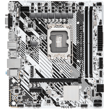 Motherboard ASROCK H610M HDV/M.2+ D5 Micro ATX DDR5 4800 MHz