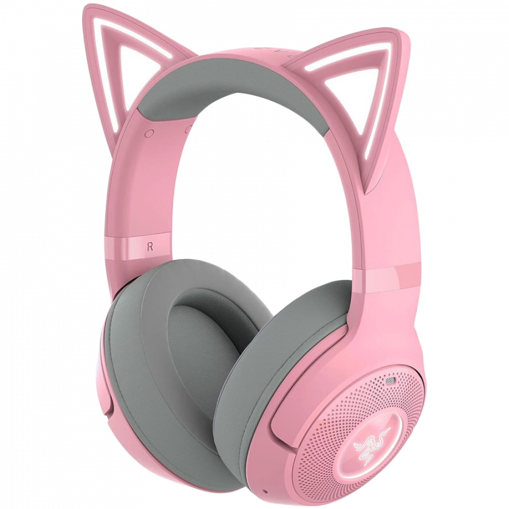 RAZER Gaming Headphones Kraken Kitty BT V2 Quartz Pink