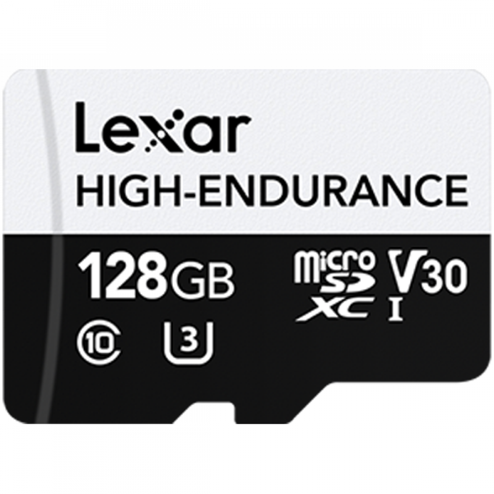 LEXAR 128 GB UHS-I microSDXC card black