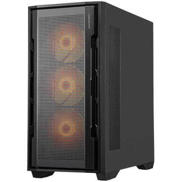 Obudowa komputerowa COUGAR Uniface RGB Midi Tower czarna