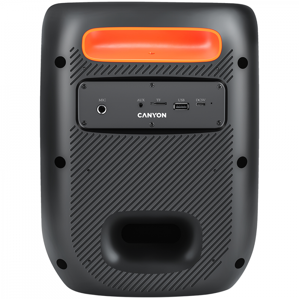 Canyon OnFun 5 Black 40W RGB Portable Bluetooth Speaker