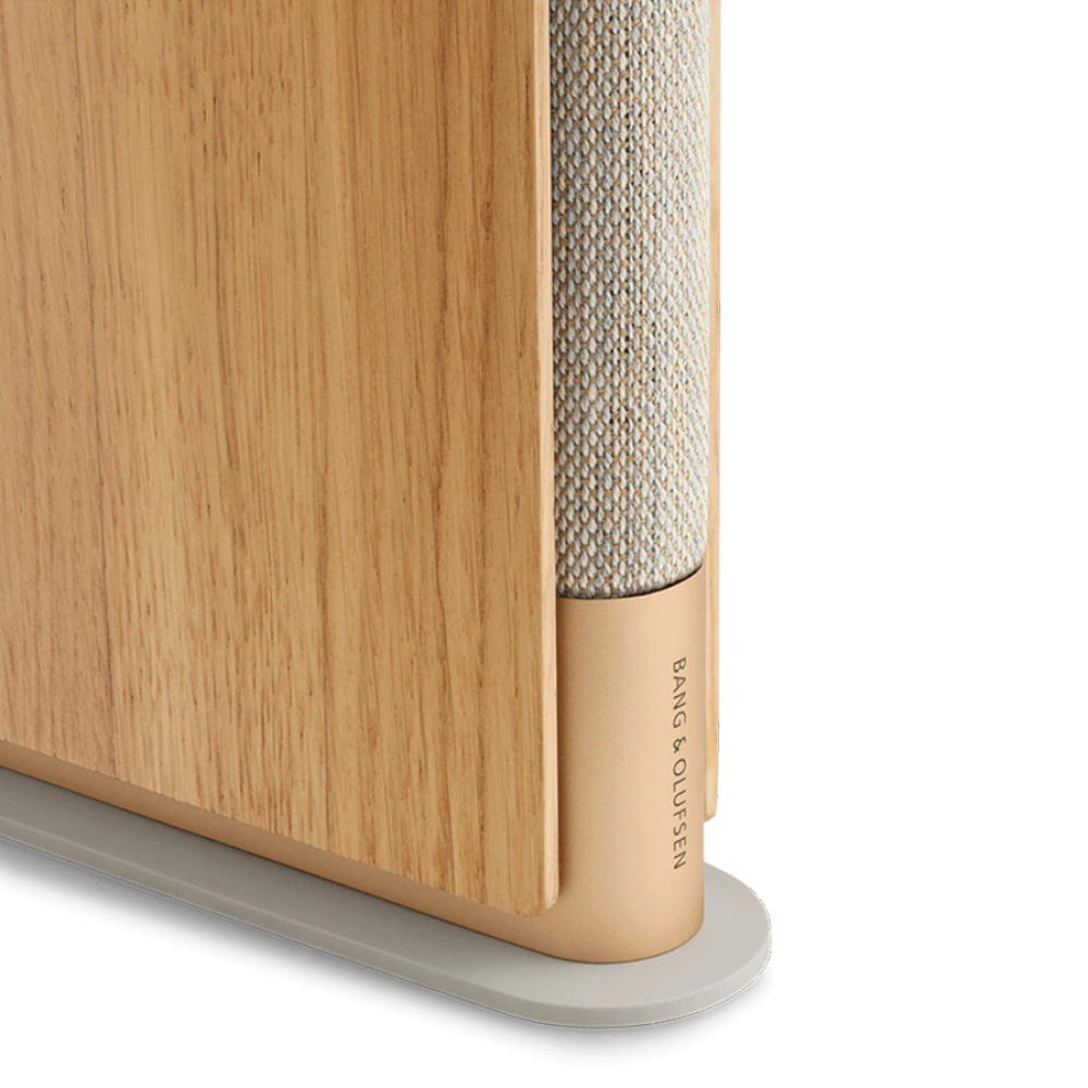 BANG & OLUFSEN Lautsprecher Beosound Emerge Gold Tone Light Oak