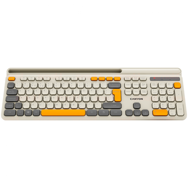 Wireless keyboard HKB-W03 ergonomic Canyon HKB-W03 beige