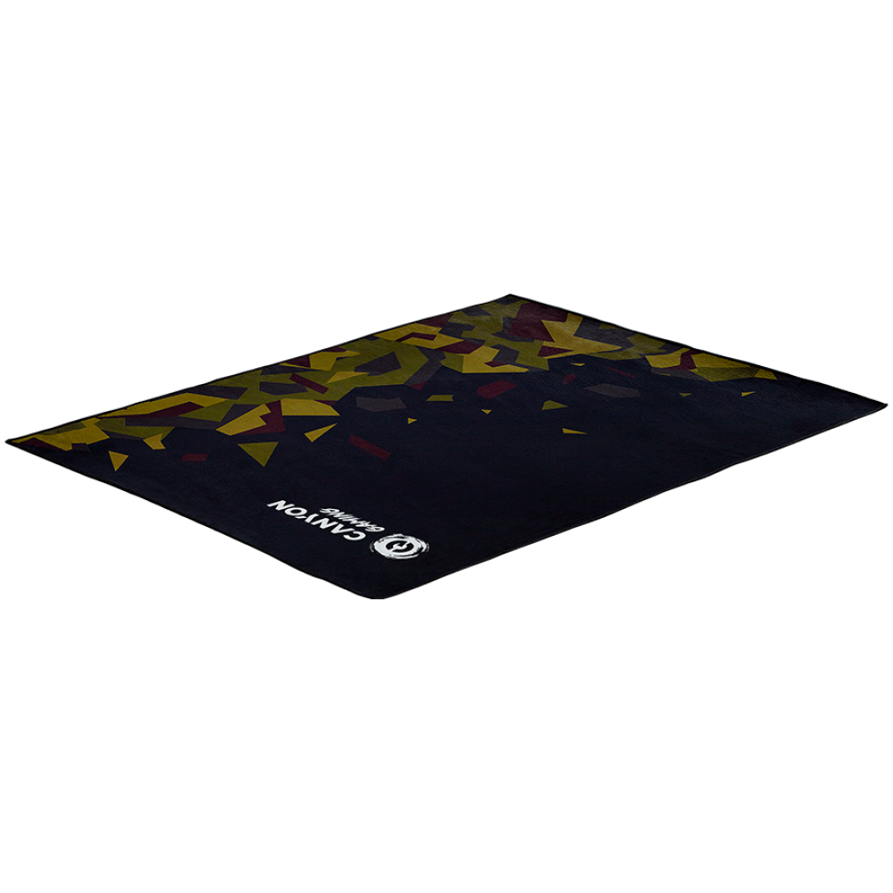 Bodenschutzmatte für Stuhl 130x100 cm Canyon FM 02 schwarz