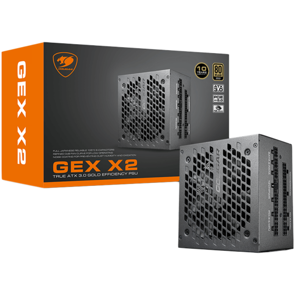 Netzteil COUGAR GEXX2 1000 W modular ATX schwarz