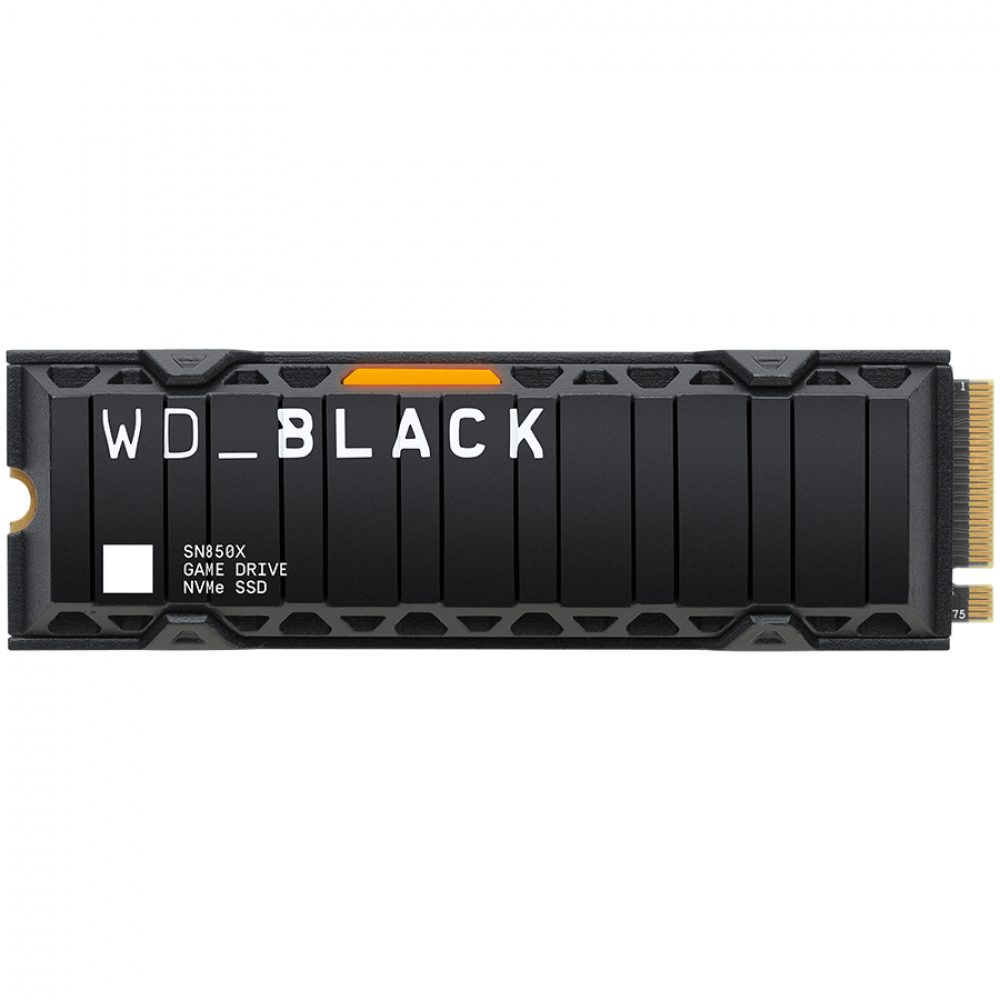 WD SSD Black SN850X 1TB M.2 2280 PCIe Gen4 7300/6300 MB/s