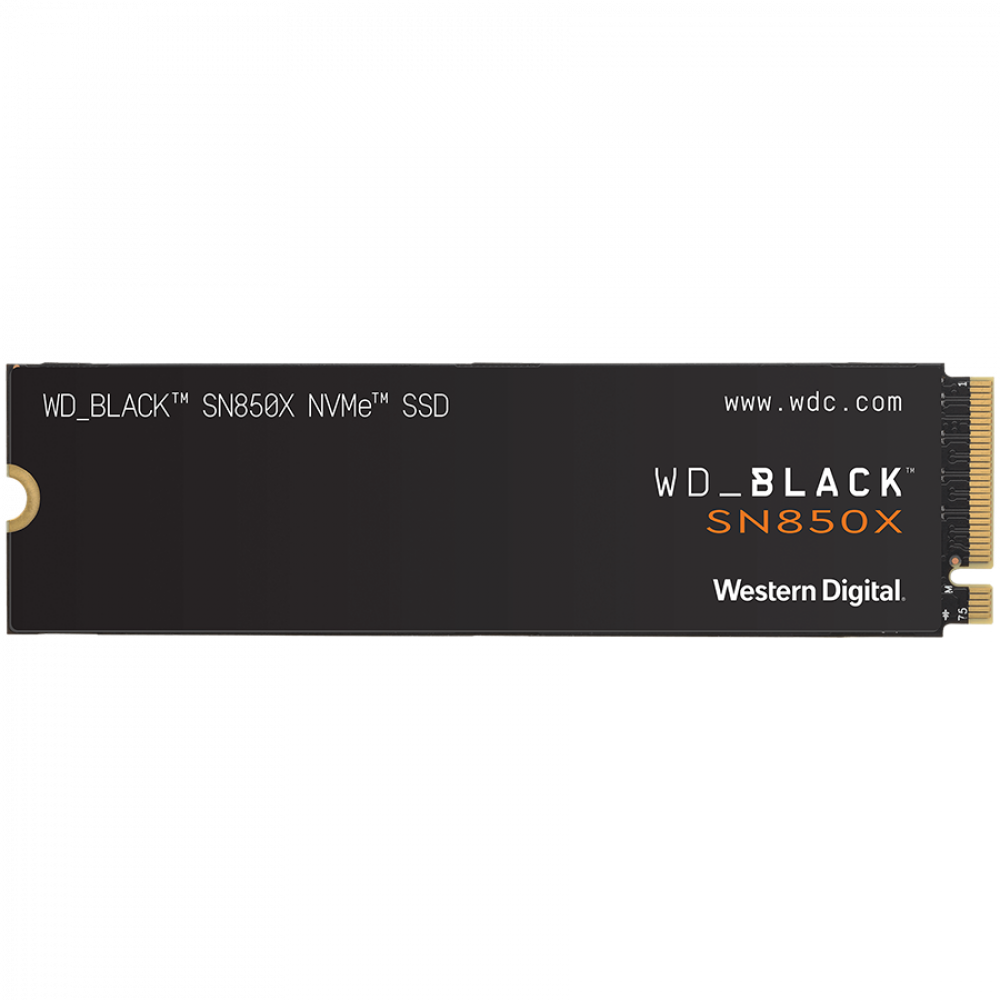 WD SSD Black SN850X 4TB M.2 2280 PCIe Gen4 7300/6600 MB/s