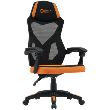 Canyon MCH02 Ergonomic Mesh Gaming Chair, Orange