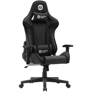 Ergonomischer Gaming-Stuhl Stoff Canyon FCH01 Grau
