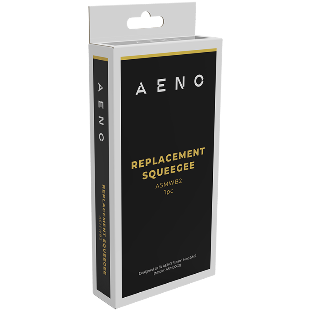 Aeno ASMWB2 Steam Mop Window Squeegee, black