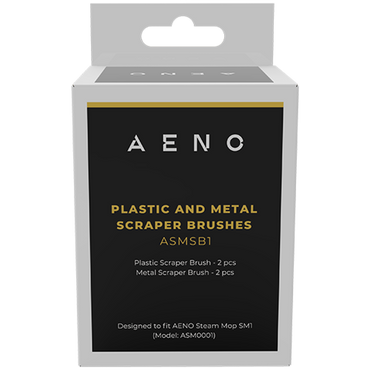 Aeno ASMSB1 black 4-piece mop brush set