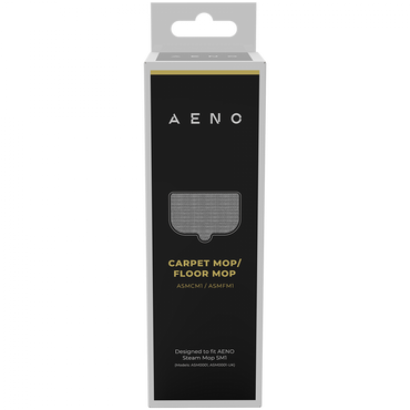 Microfiber pad for steam mop 260 x 155 mm Aeno ASMFM1 white