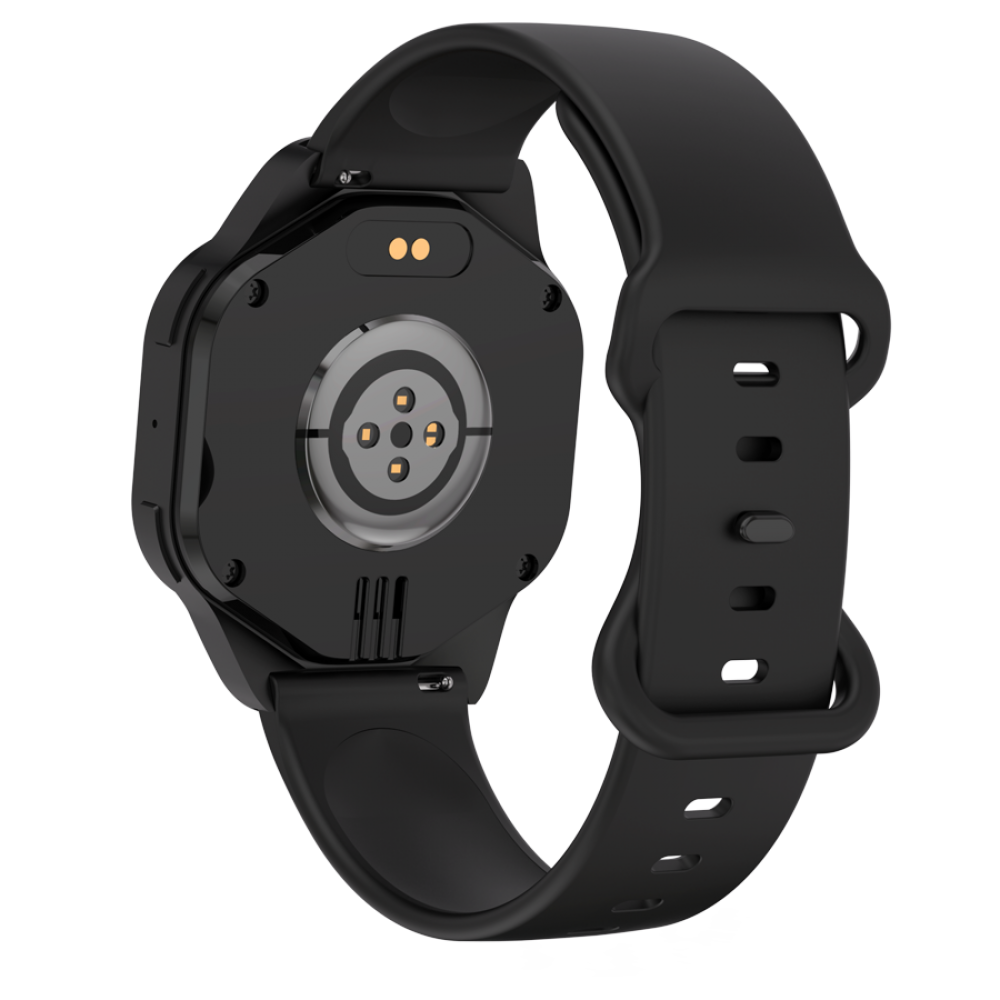 Canyon Hexagon 88 Bluetooth Smartwatch für Anrufe, schwarz