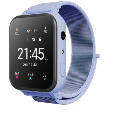 Canyon KW-37 Blue Smartwatch for Kids with MP3, Learning and Entertainment
