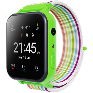 Canyon KW 37 green smartwatch for kids MP3 for learning and fun