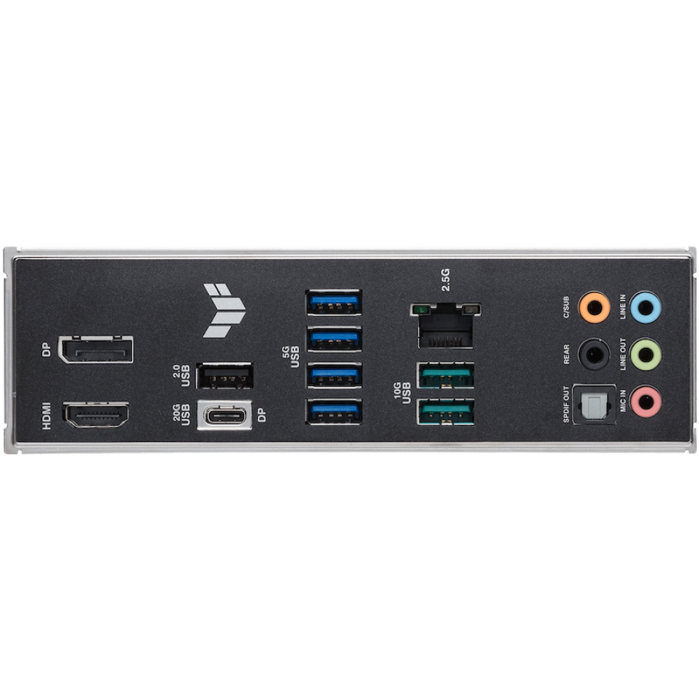 ASUS TUF GAMING B860M PLUS Micro ATX Motherboard for Intel Core Ultra Processors Black