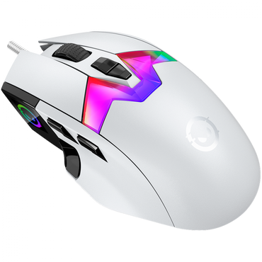 Gaming-Maus Lorgar MSP80 8000 Hz weiß