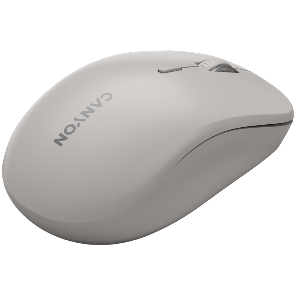 Wireless two-mode ergonomic mouse Canyon MW-12 dark grey