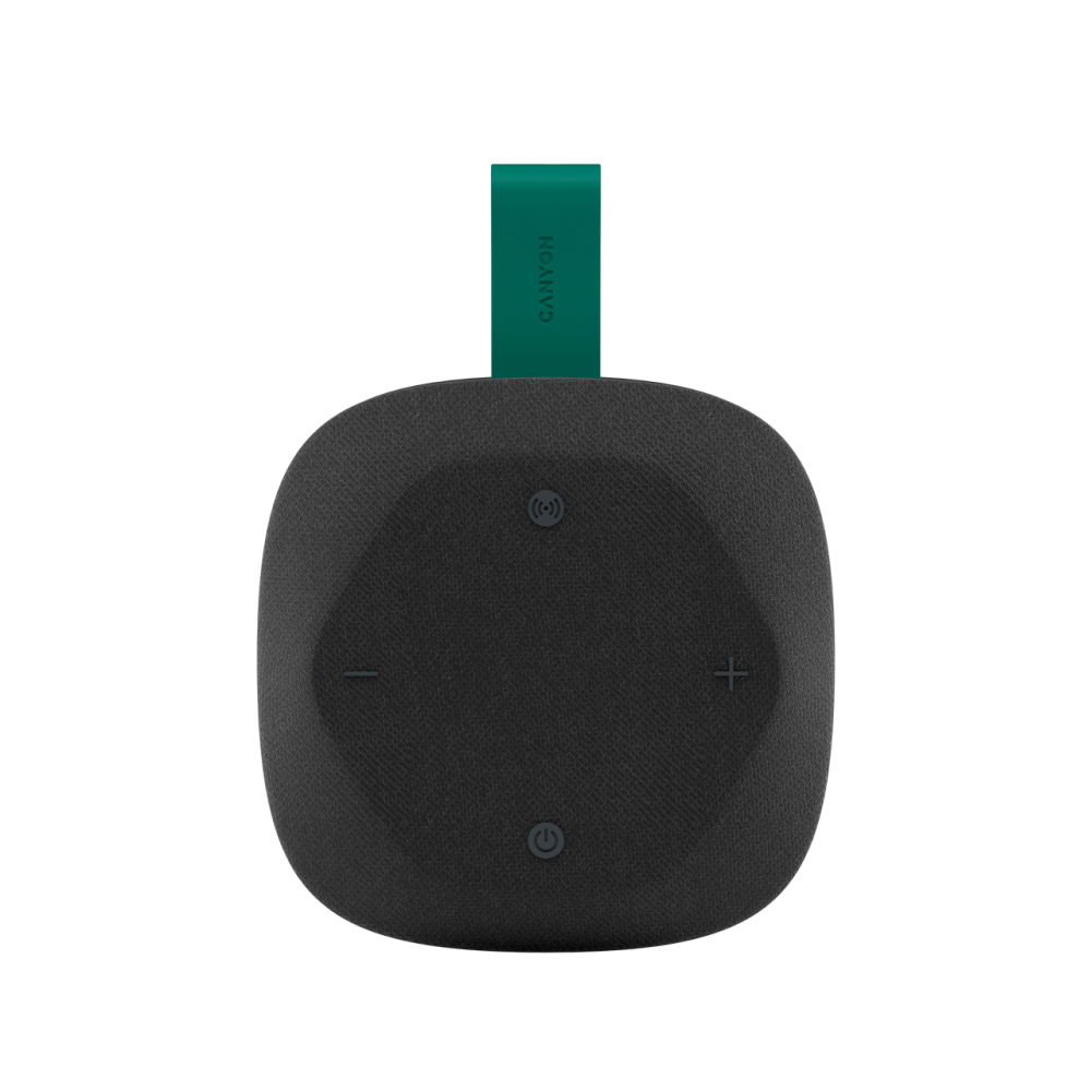 Bluetooth-Lautsprecher 8 W IPX5 tragbar Canyon Hexagon 10 Schwarz-Grün