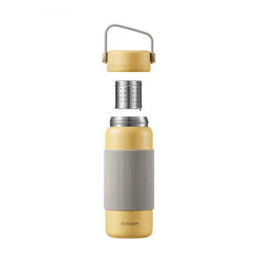 Buydeem CD1011 Thermos with Infuser 400 ml Pastel Yellow