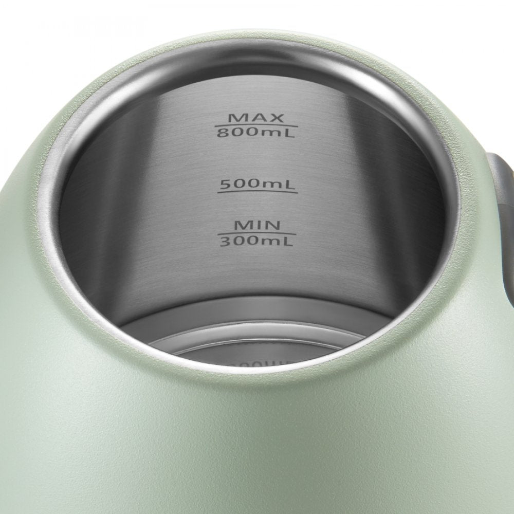 Gooseneck Electric Kettle K821 with temperature control Cozy Greenish
