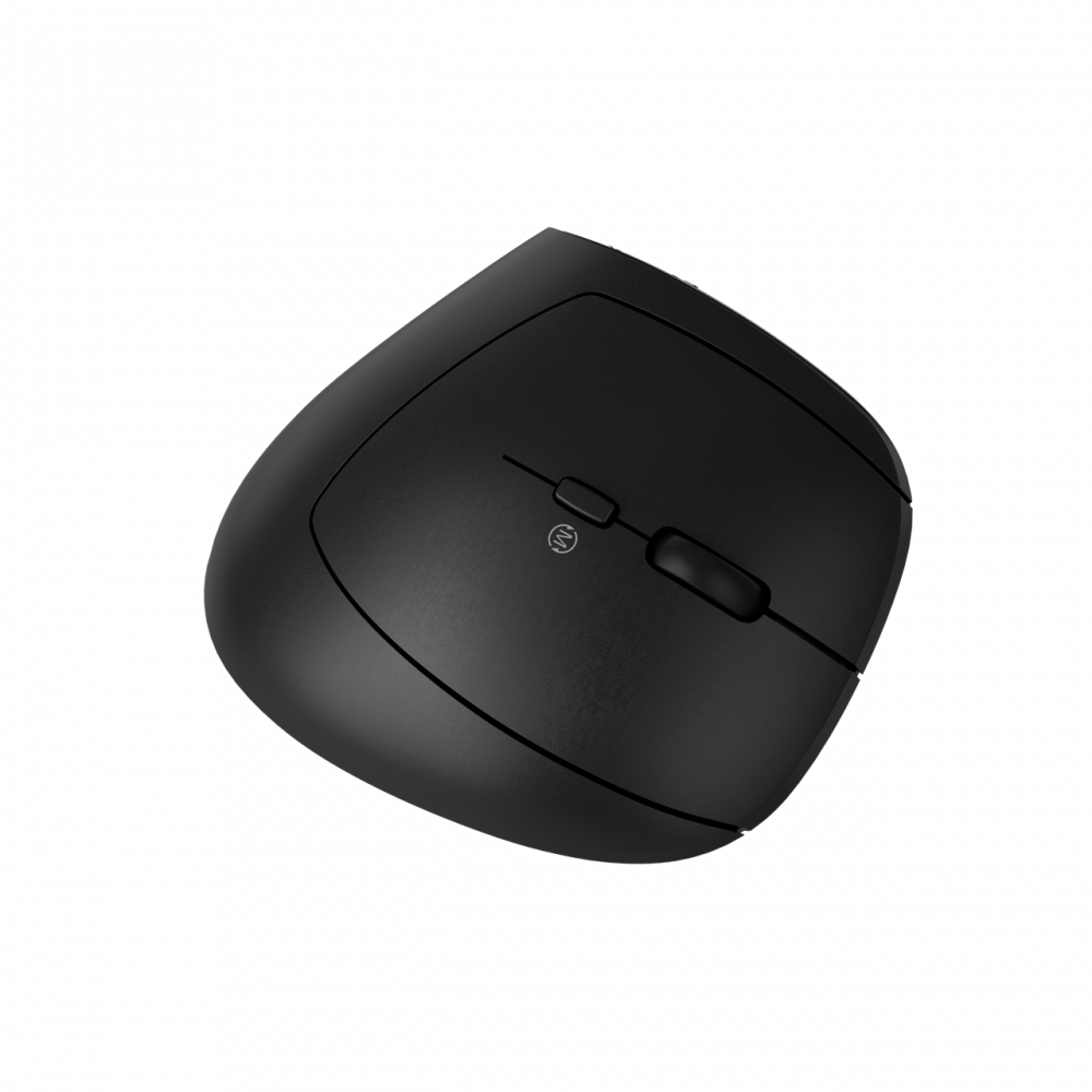 Mysz bezprzewodowa ergonomiczna LED Canyon MW-25 czarna