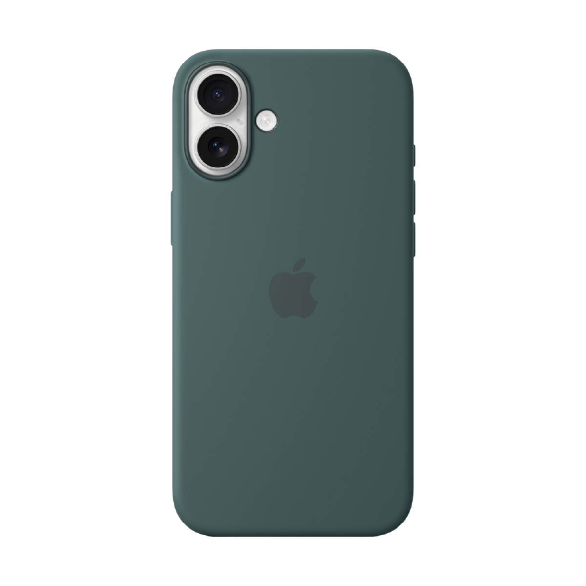 iPhone 16 Plus MagSafe Silicone Case Lake Green