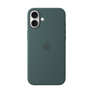 MagSafe Silikoncase für iPhone 16 Plus Seegrün