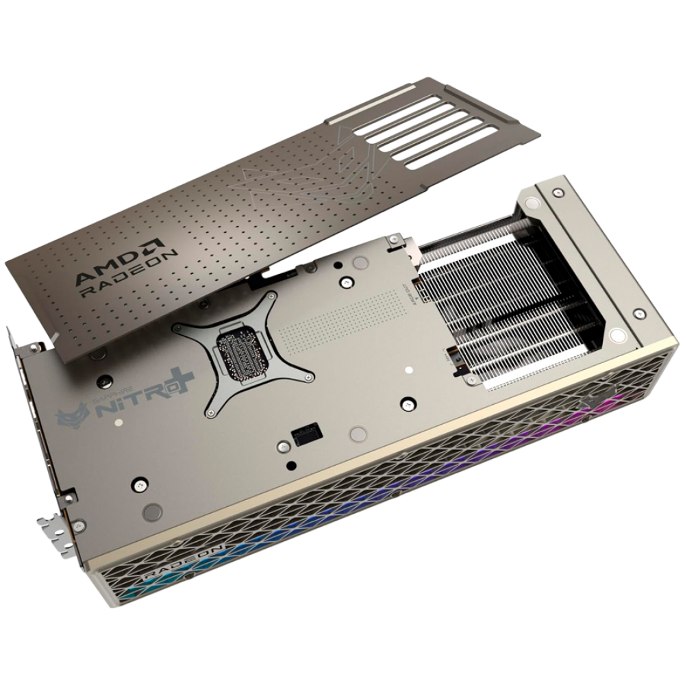 AMD Radeon RX 9070 GPU 16GB GDDR6 PCIe 5.0 Triple-Fan-Design