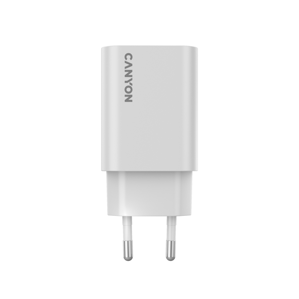 Ładowarka sieciowa 30W 1xPD Canyon 30CL biała