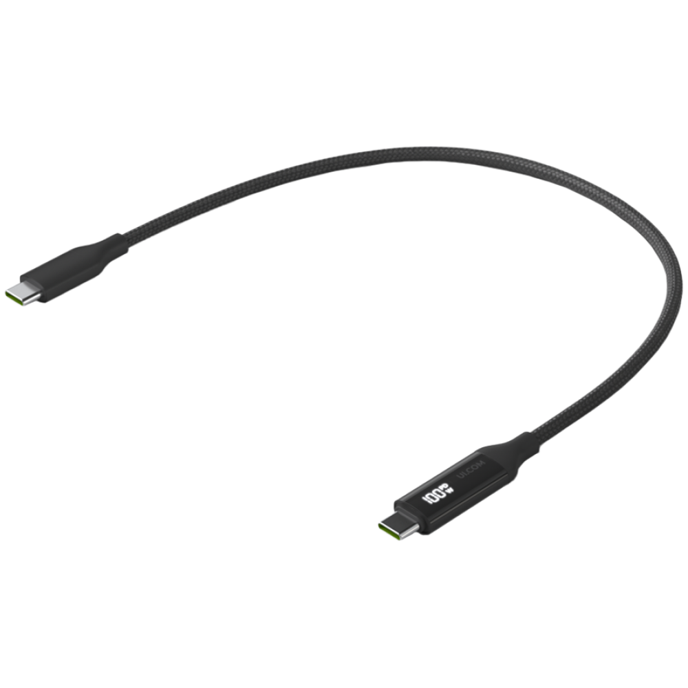 USB-C Cable 100W Ubiquiti UACC-Cable-USB-0.3M black