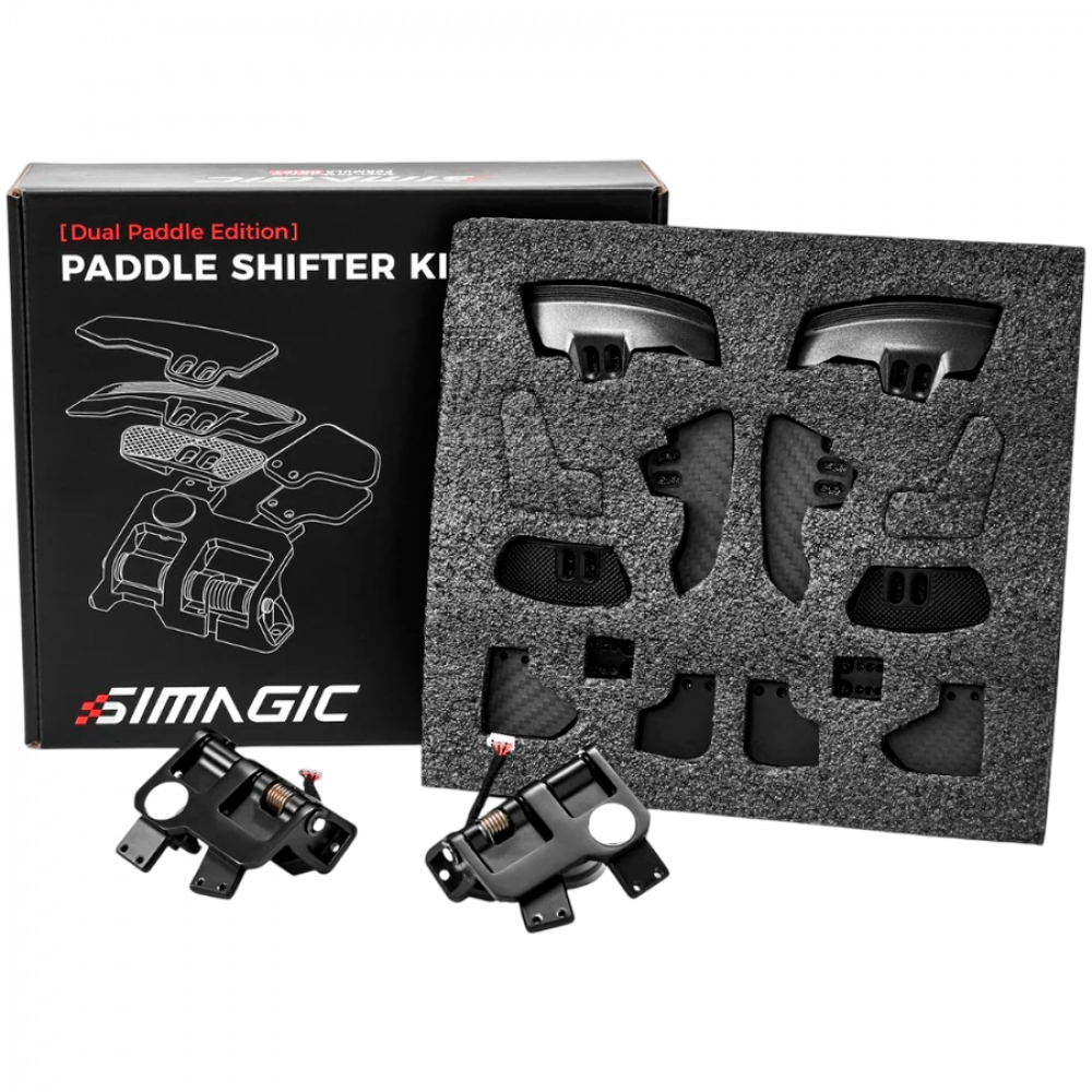SIMAGIC S410 Magnetic Dual Clutch Paddle Module