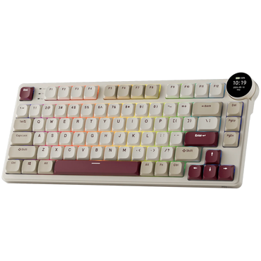 Royal Kludge N80 Mechanical Keyboard Red Switch Pink
