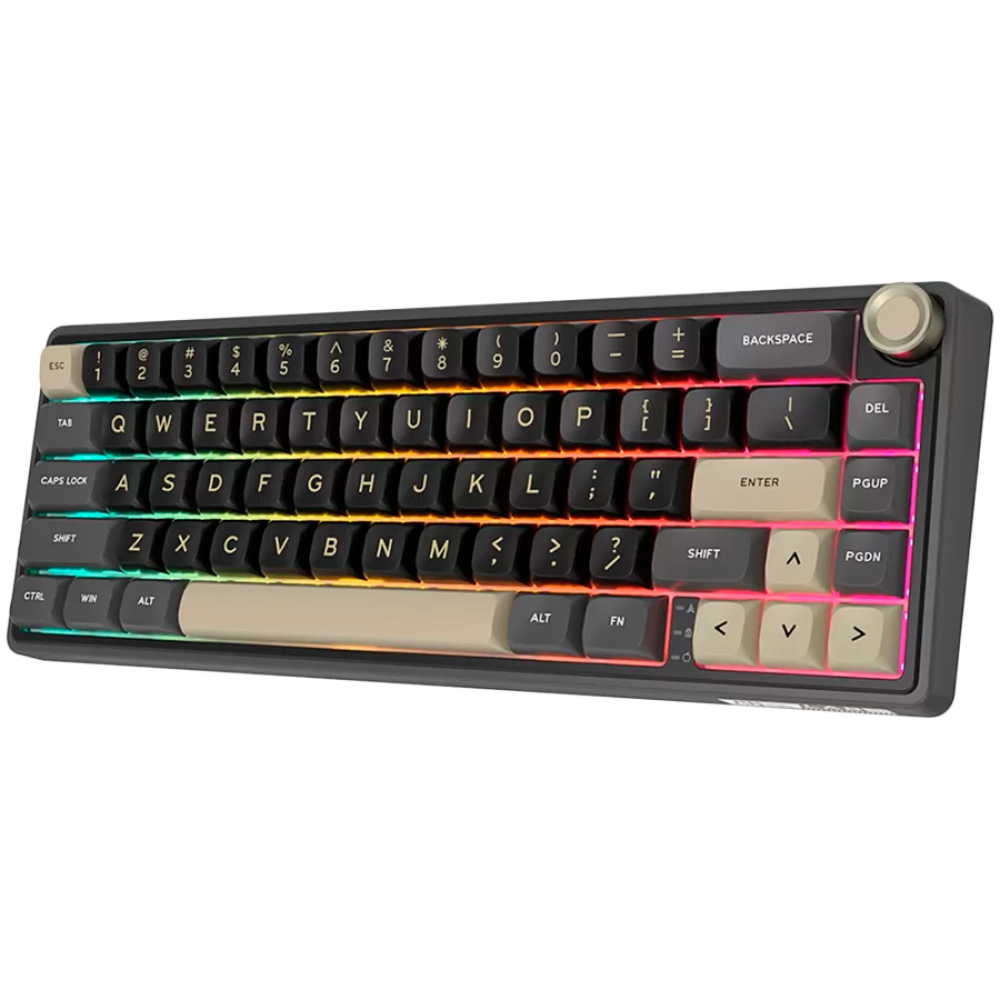 Royal Kludge R65 Mechanical Keyboard Chartreuse Switch Graphite