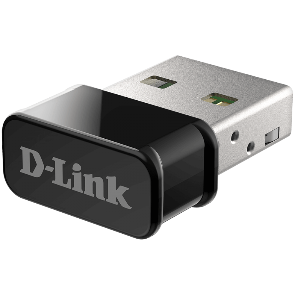 D LINK AC1300 MU-MIMO Nano USB Adapter, black