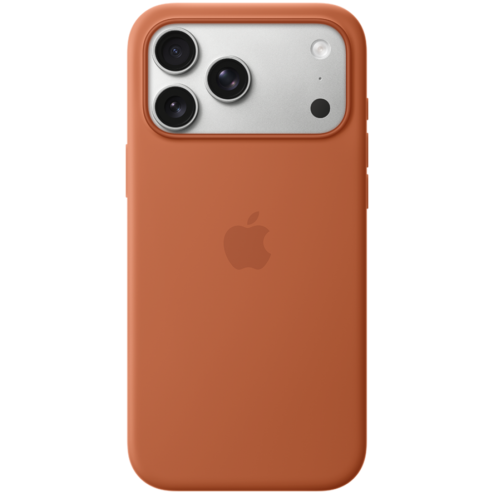 Silicone Case for iPhone 17 Pro Max MagSafe Terra Cotta Model A3560