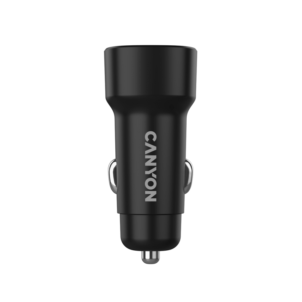 CANYON Kfz-Ladegerät OnDrive 24W 2xUSB A schwarz