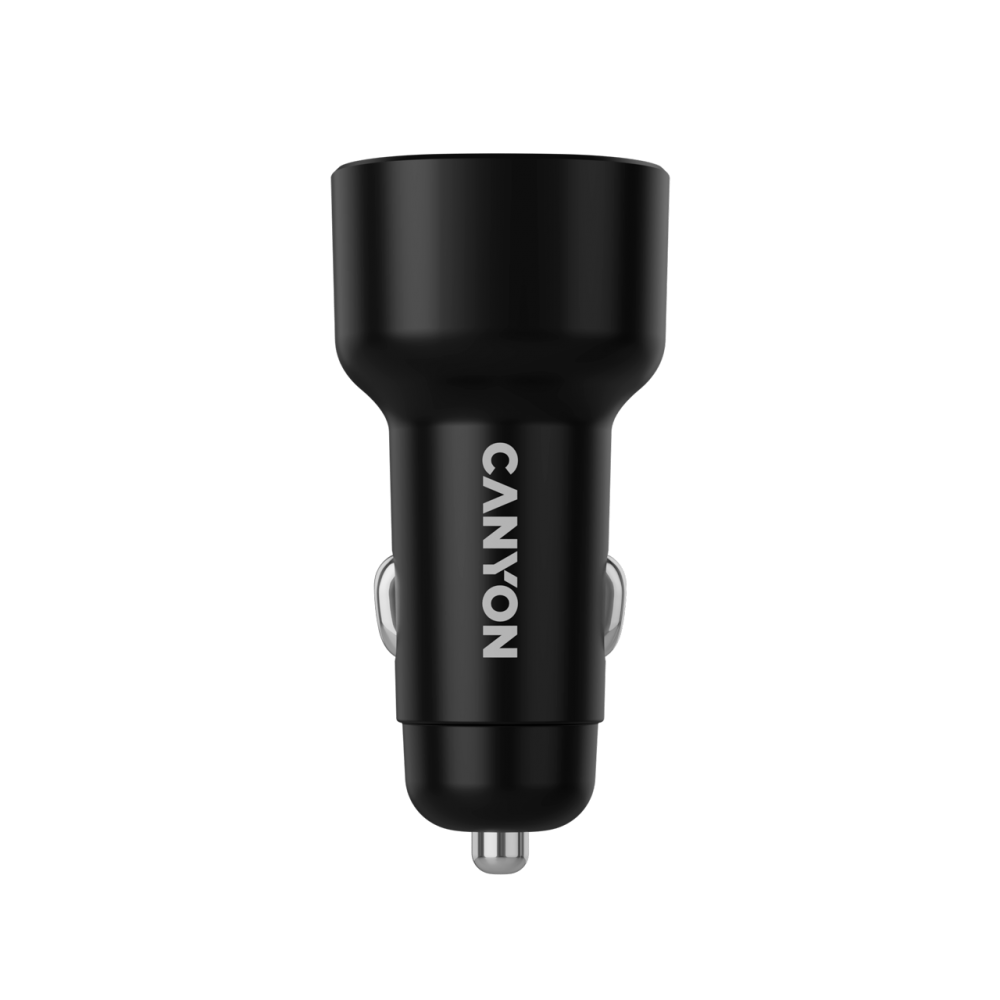 CANYON OnDrive 60 PD 60W Car Charger 2xUSB C black