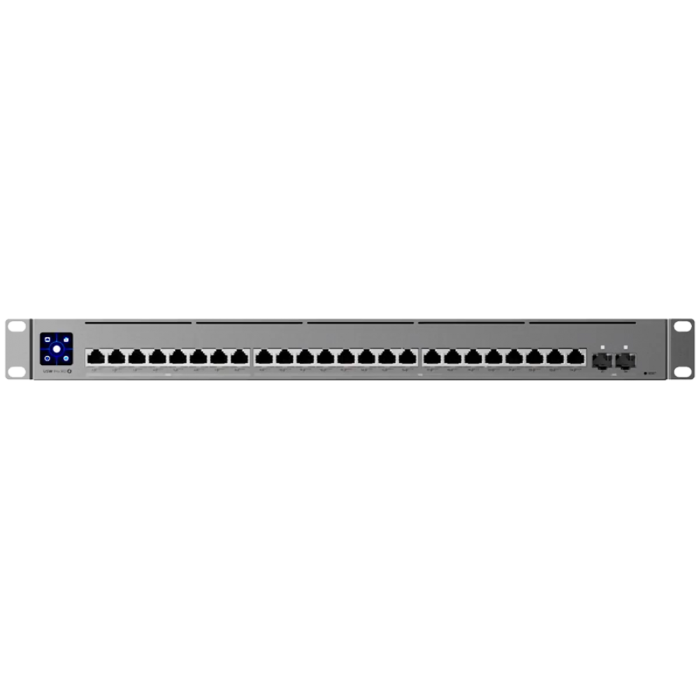 Ubiquiti USW PRO XG 24 Layer 3 Switch with 24 Ports, Gray