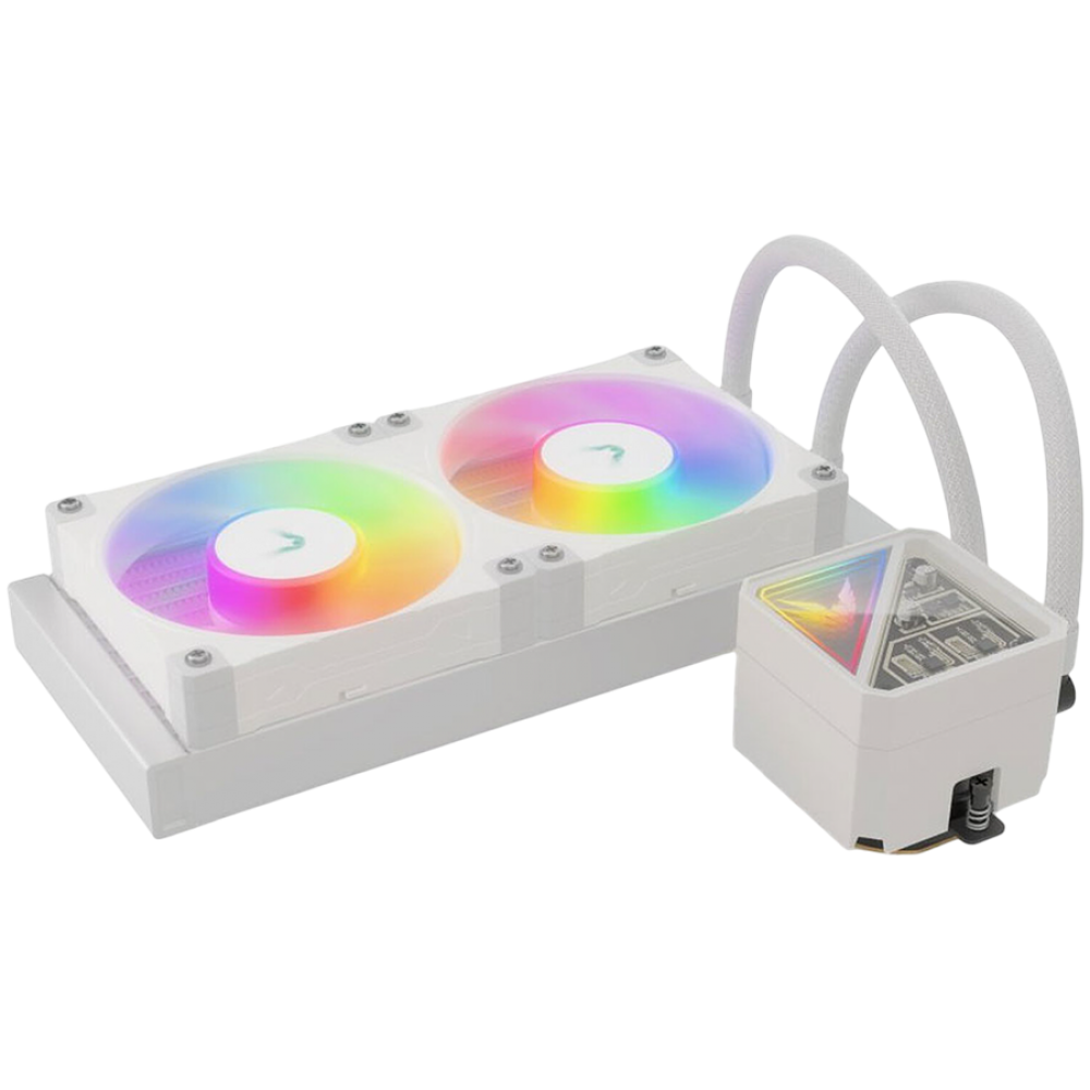 Valkyrie V240 Lite ARGB 240mm White Liquid Cooler