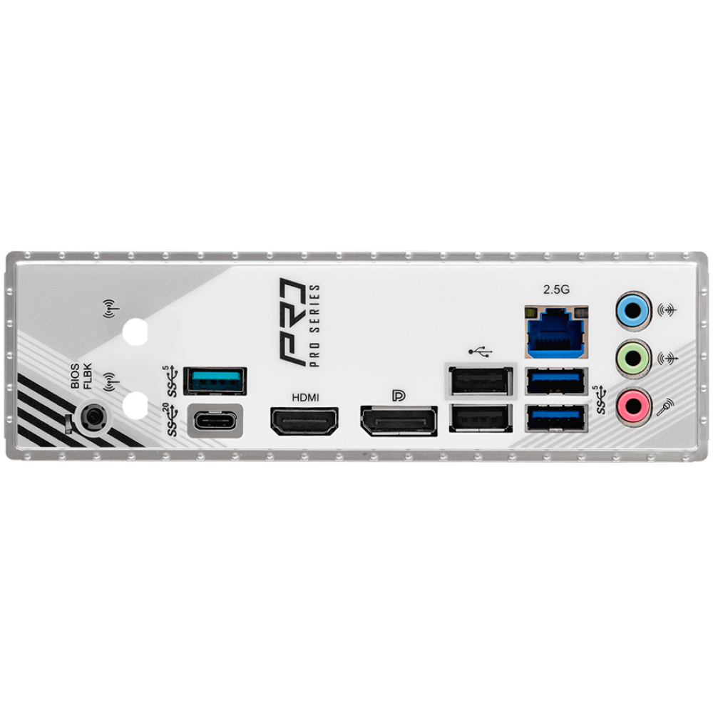 ASROCK B860M Pro RS mATX, 4x DDR5, 1x PCIe 5.0, 2.5GB LAN, HDMI, DP 1.4